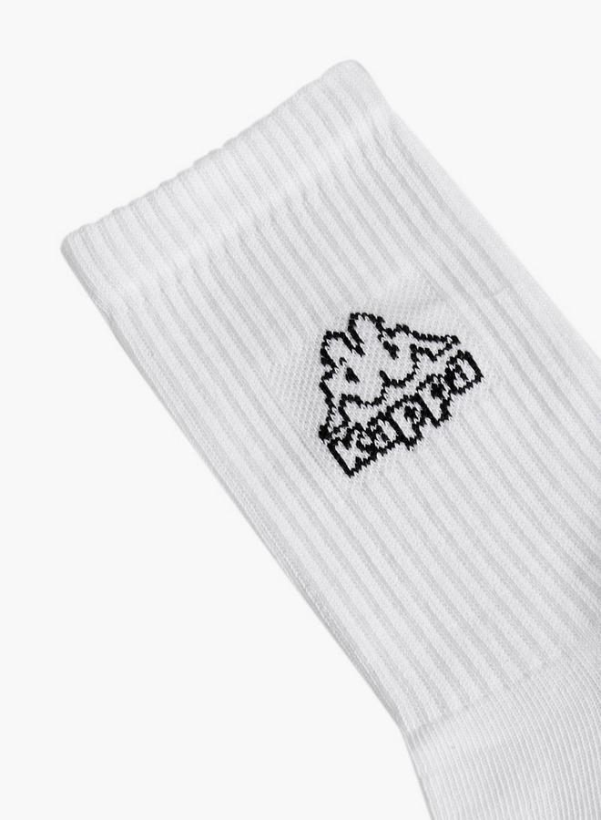 Kappa Pack Of 3 Crew Length Cotton Sports Socks - Image 3